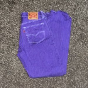 LEVIS Purple Jeans